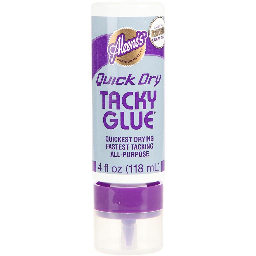 Aleene's Always Ready Quick Dry "Tacky" Glue-4oz - HobbyHimmelen