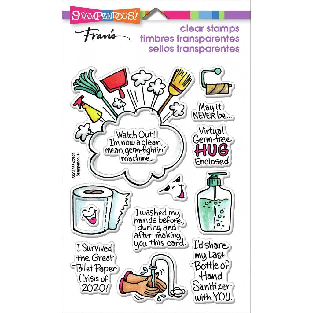 Clear Stamps - Corona Survived 2020 - HobbyHimmelen