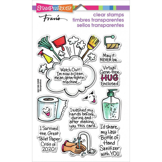 Clear Stamps - Corona Survived 2020 - HobbyHimmelen