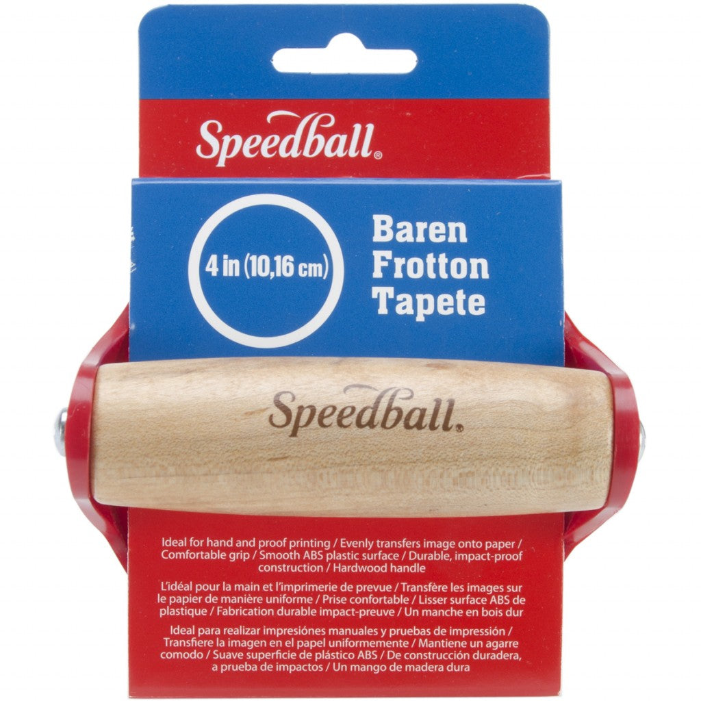 Speedball Block Print - Red Baren Handle 10,16 cm