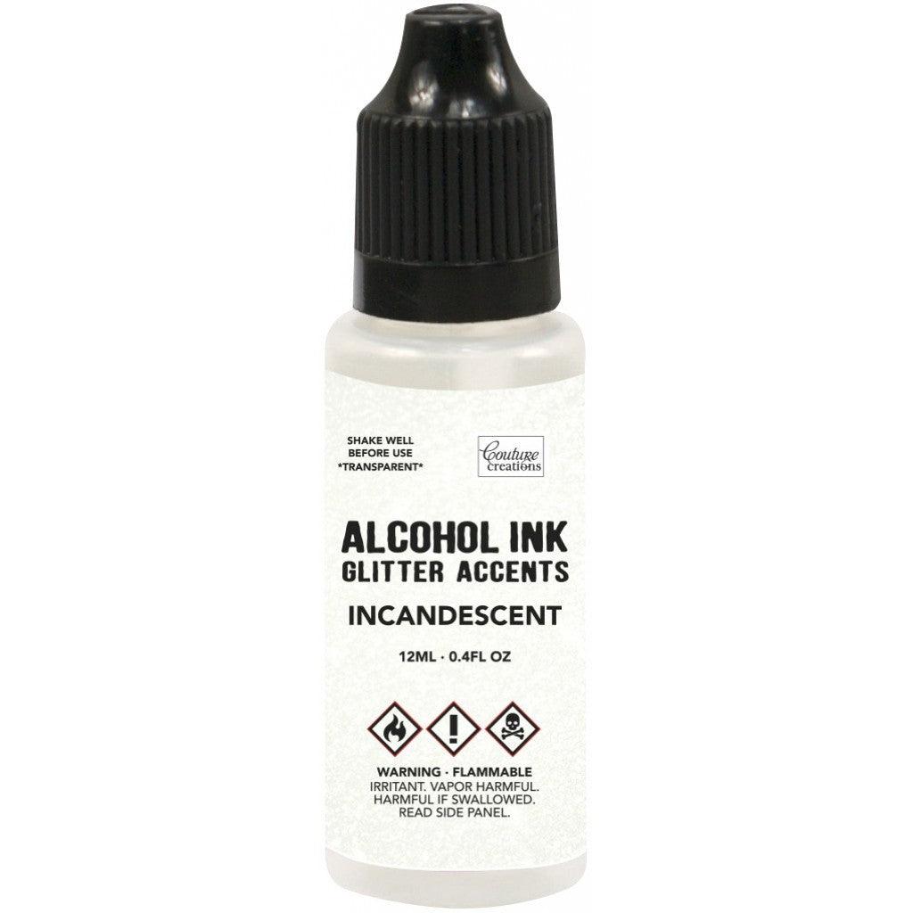 Couture Creations - Glitter Accents Alcohol Ink - Incandescent -U - HobbyHimmelen
