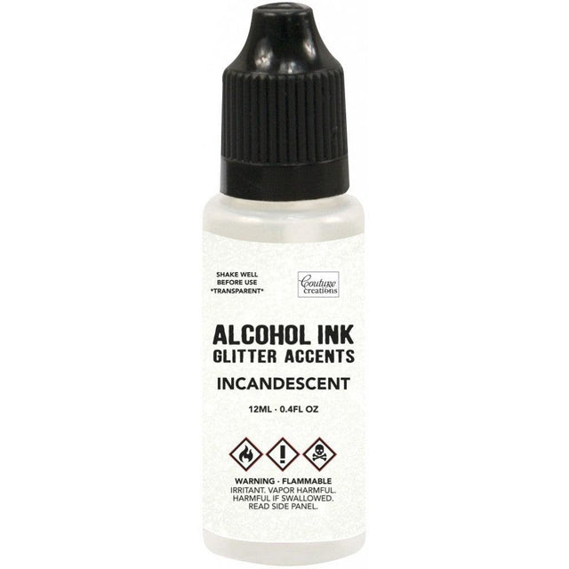 Couture Creations - Glitter Accents Alcohol Ink - Incandescent -U - HobbyHimmelen