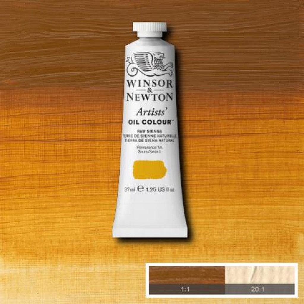 W&N - Artists Oil 37ml - 552 Raw Sienna