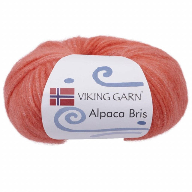Alpaca Bris  - 351 Orange - HobbyHimmelen