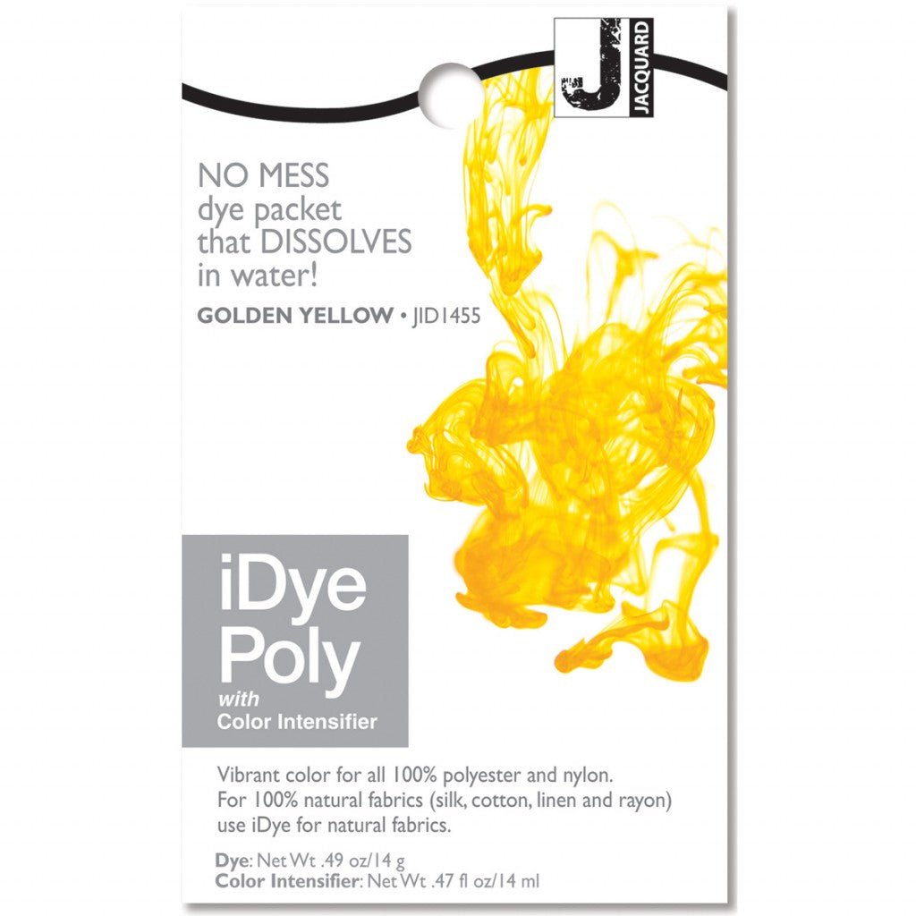 Jacquard iDye Poly Fabric Dye 14g - Golden Yellow