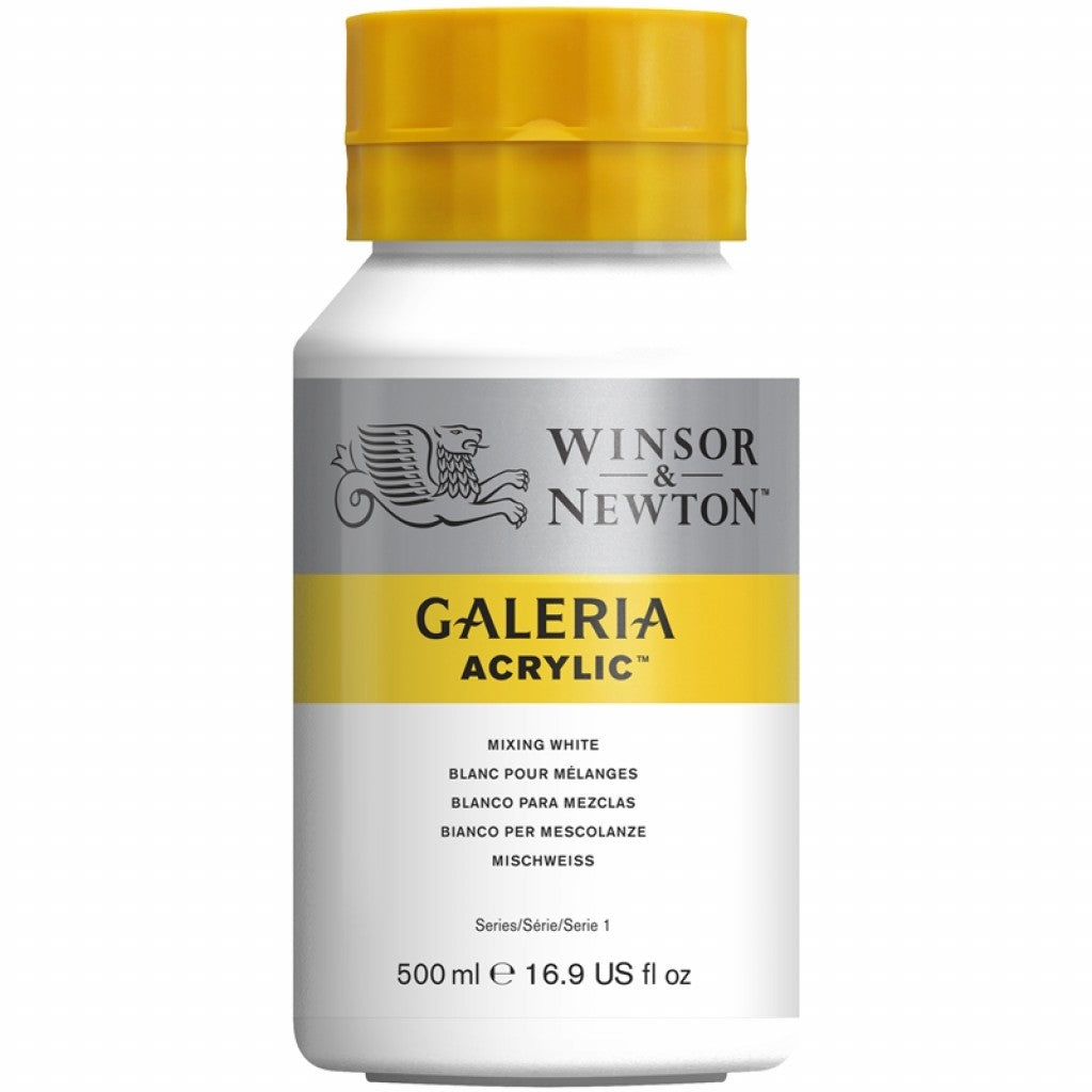 W&N - Galeria Acrylic 500ml - 415 Mixing White