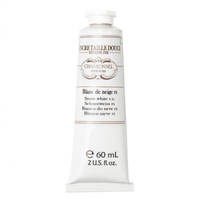 Charbonnel - Etching Ink 60ml - Snow White RS - HobbyHimmelen