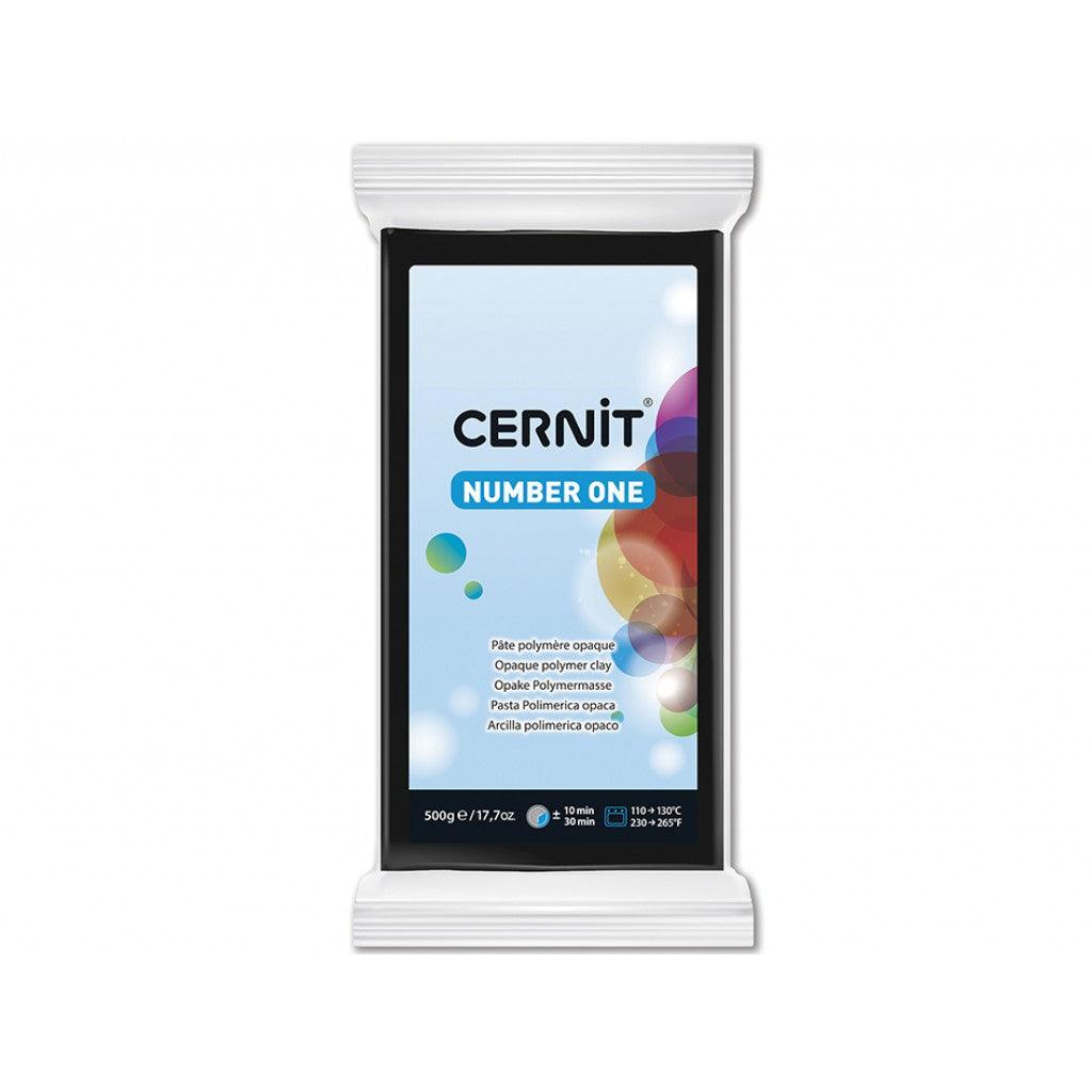 Cernit Number One 500g - 100 Sort - HobbyHimmelen