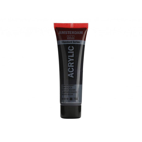 Amsterdam Standard 20ml - 702 Lamp Black - HobbyHimmelen