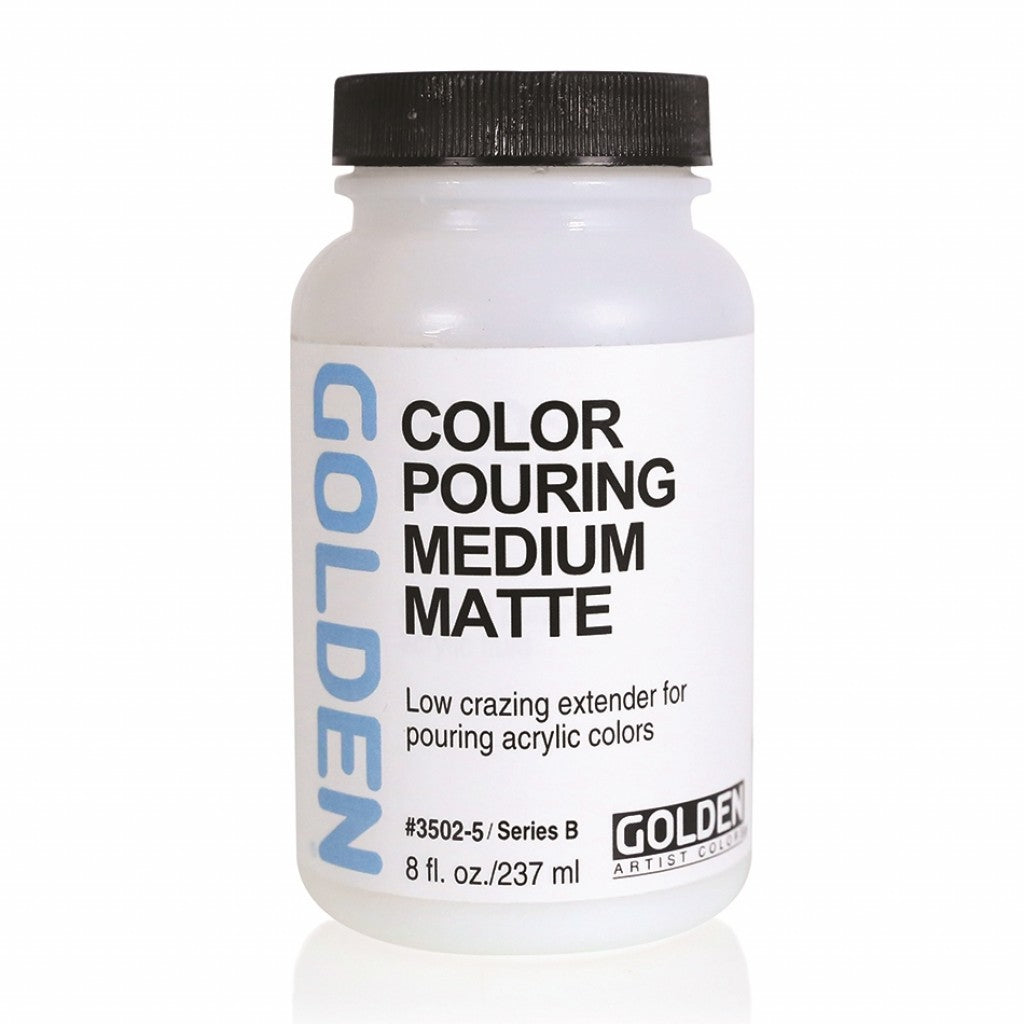 Golden - Medium 237ml - 3502-5 Color Pouring Medium Matte