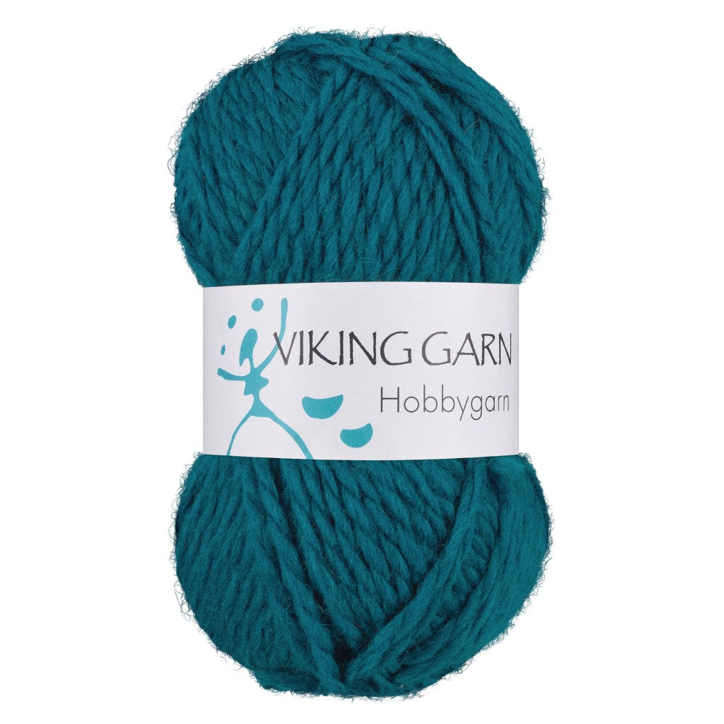 Viking Hobbygarn - 928 Mørk petrol