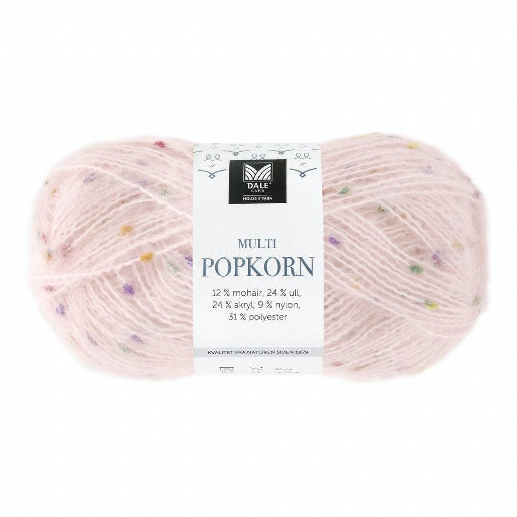 Multi Popkorn - 504 Lys rosa