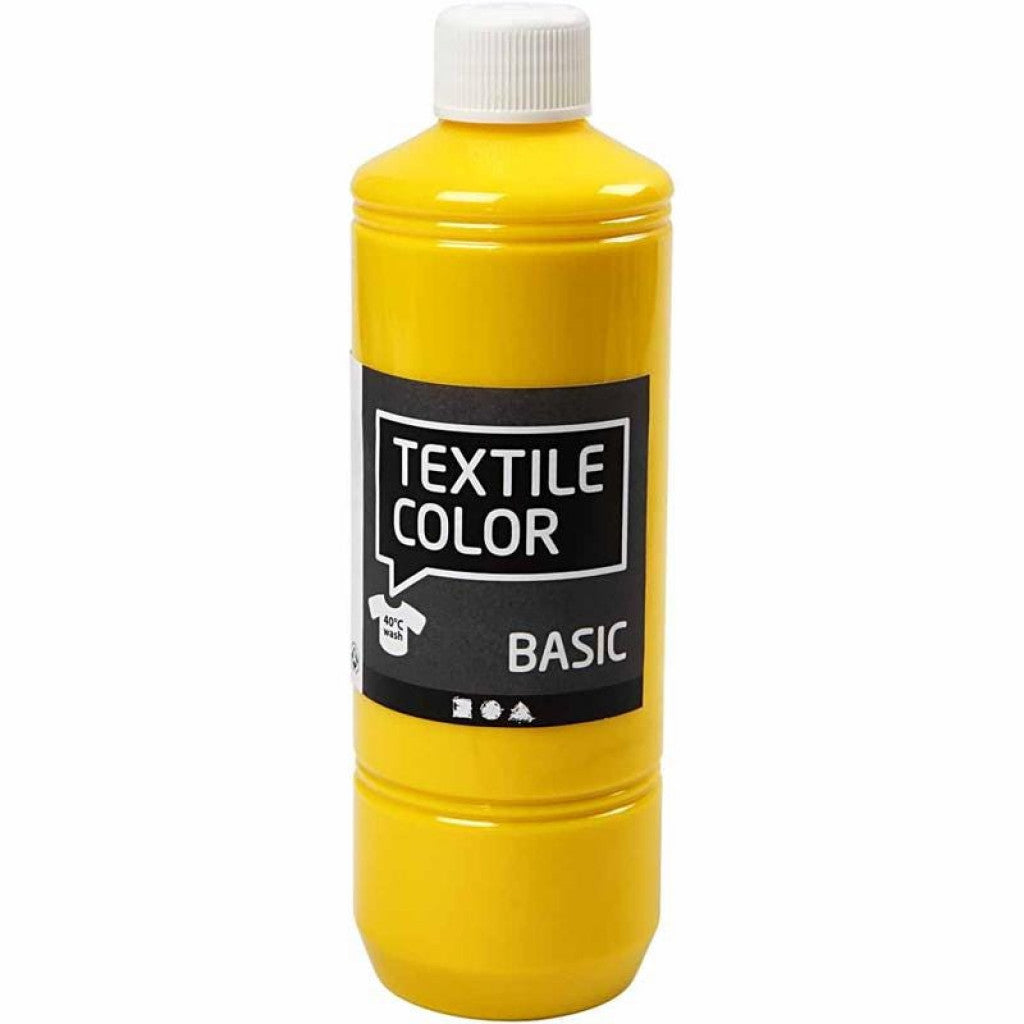 Textil Color - Primærgul, 500ml