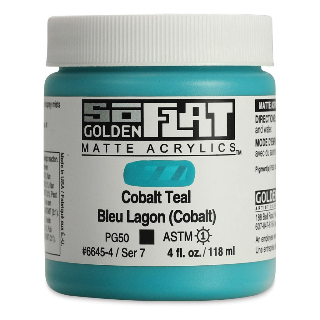 Golden - SoFlat 118ml - 6645-4 Cobalt Teal