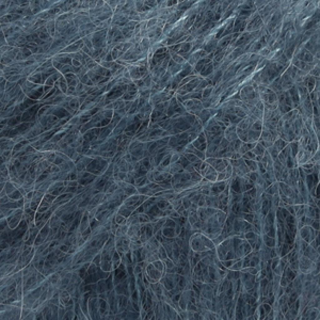 Brushed Alpaca Silk Uni - 25 Stålblå - HobbyHimmelen