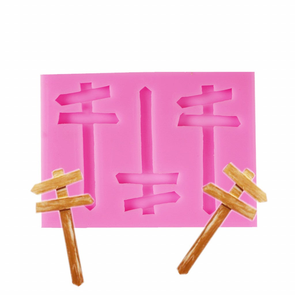 Silikonform 85x115x7mm - Veiskilt