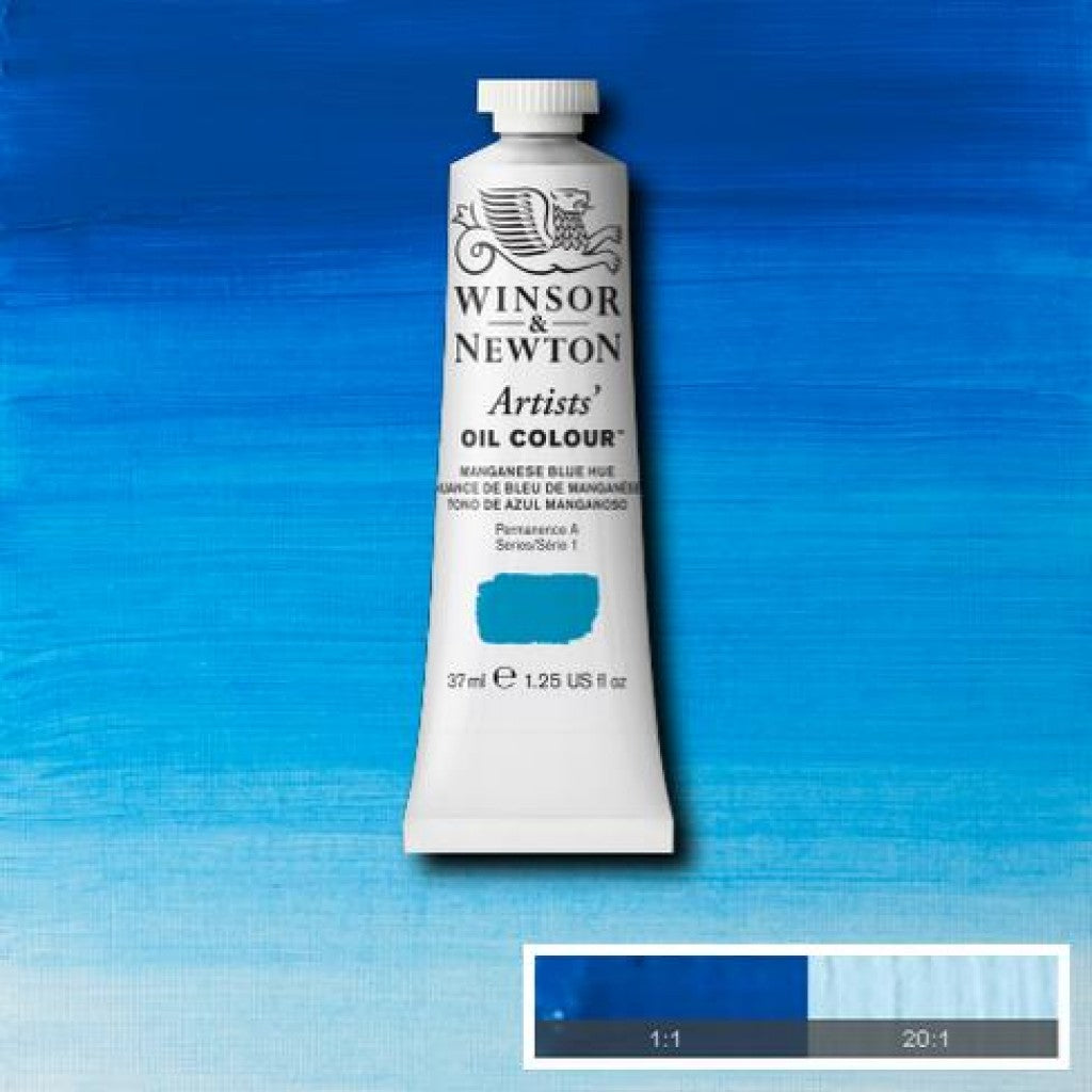 W&N - Artists Oil 37ml - 379 Manganese Blue Hue