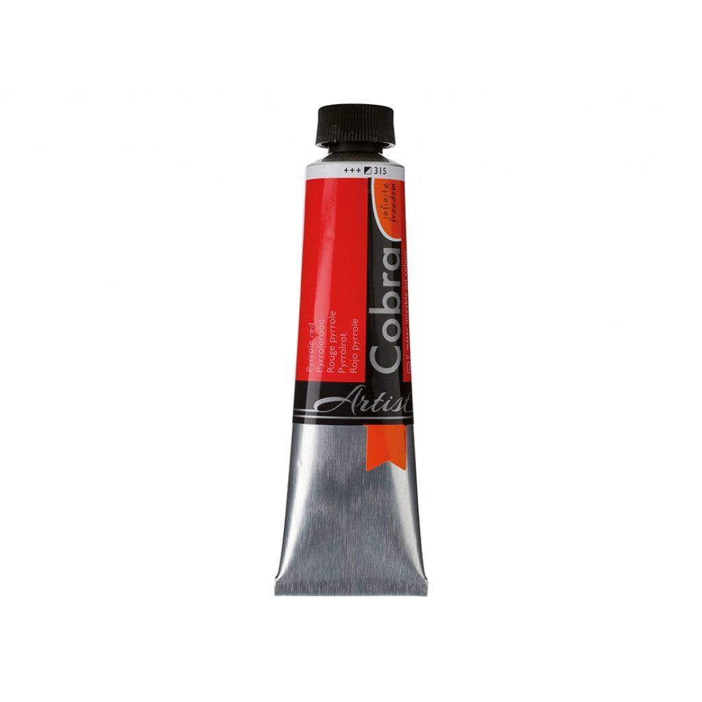Cobra Artist 40ml - 315 Pyrrole red - HobbyHimmelen