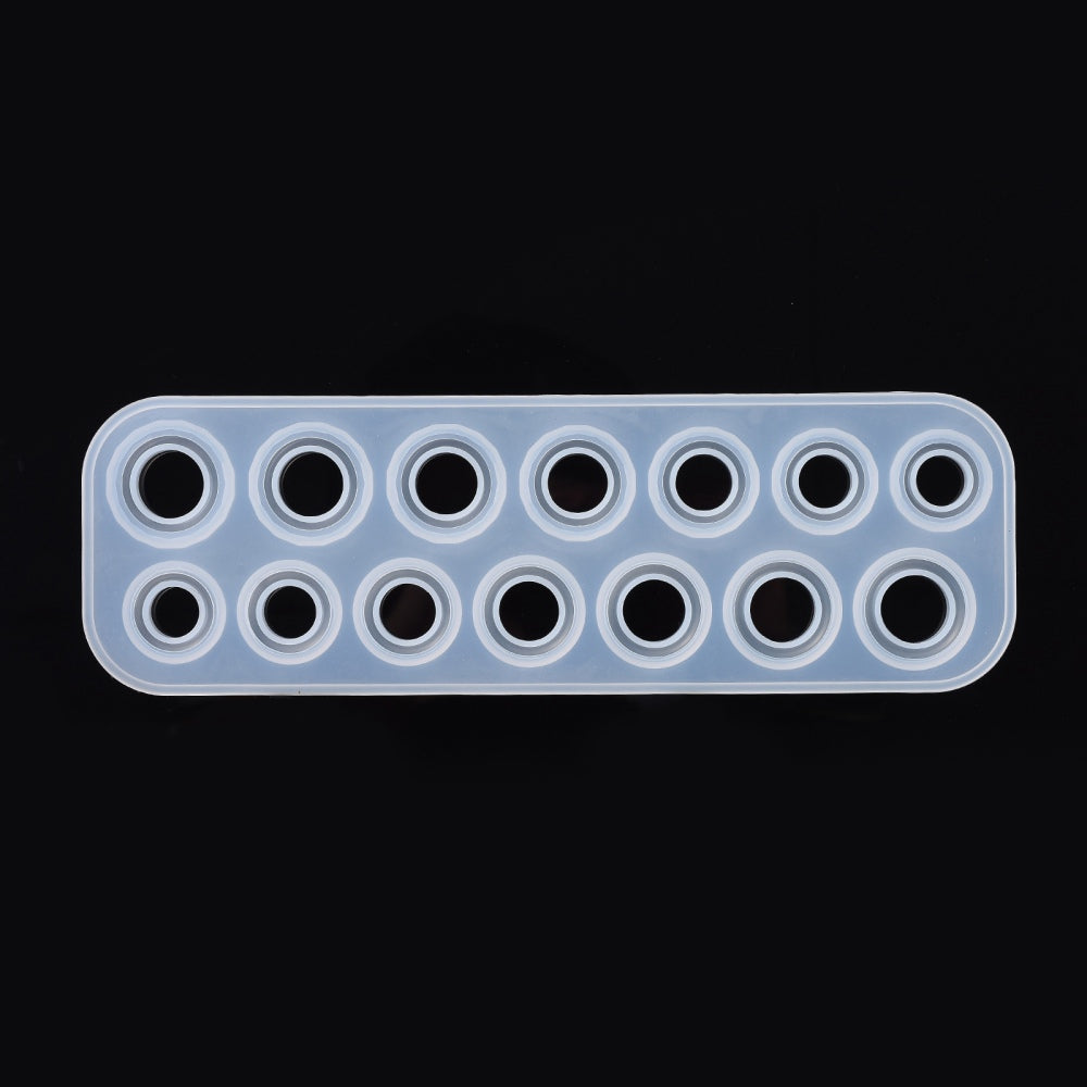 Silikonform 14 rom - Ringer