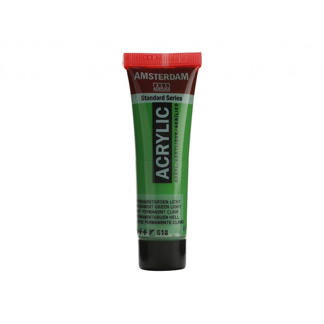 Amsterdam Standard 20ml - 618 Permament Green Light - HobbyHimmelen