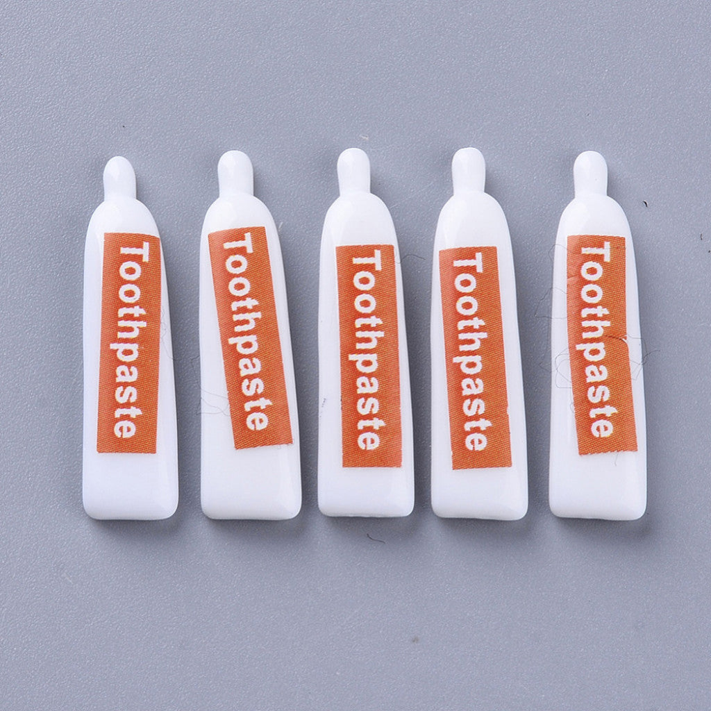 #1 Miniatyr 26x6.5x3.5mm - 4stk Tannpasta