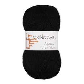 Alpaca Liten Storm - 703 Svart - HobbyHimmelen