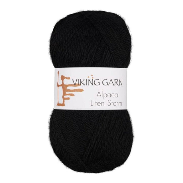 Alpaca Liten Storm - 703 Svart - HobbyHimmelen