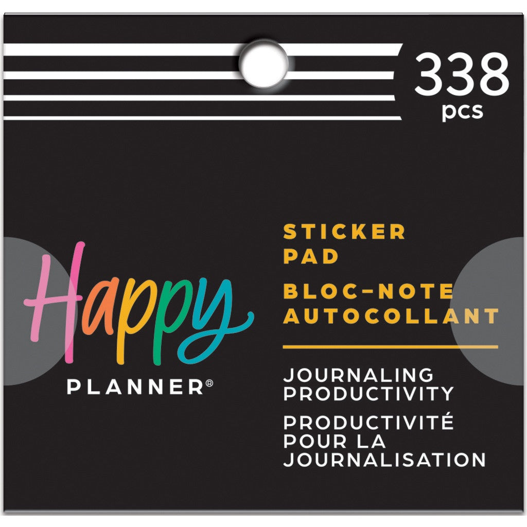Happy Planner Tiny Sticker Pad, 20ark - Productivity