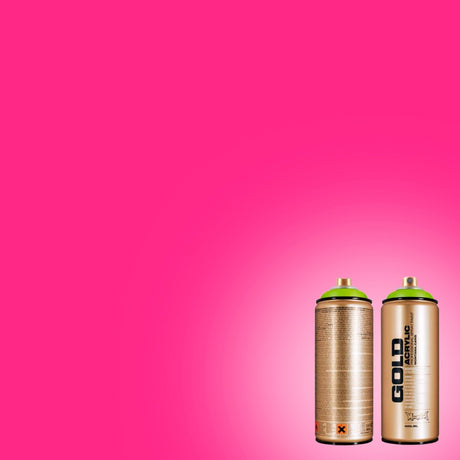Montana - Gold 400ml - F4000 Fluorescent Gleaming Pink