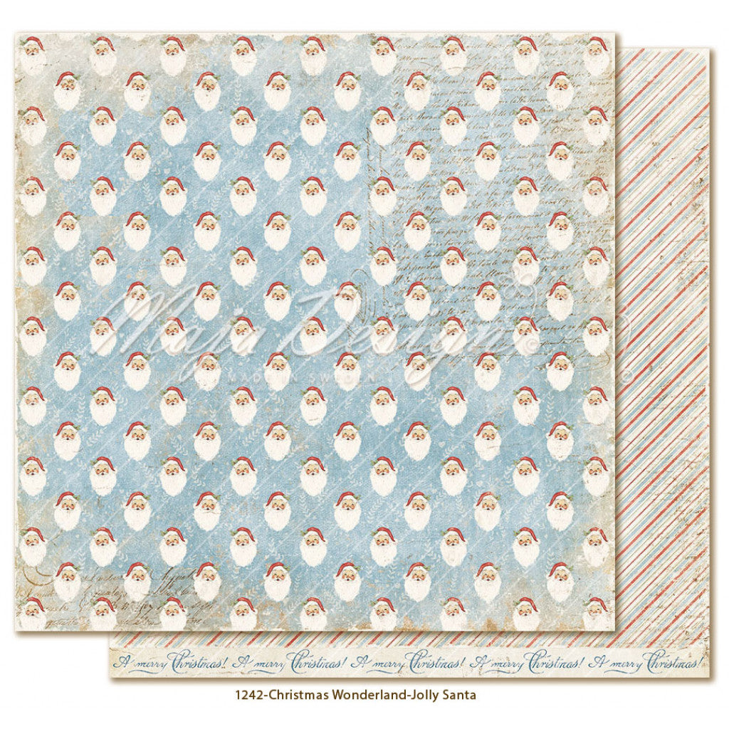 Maja Design Mønsterark 12x12 Christmas Wonderland - Jolly Santa