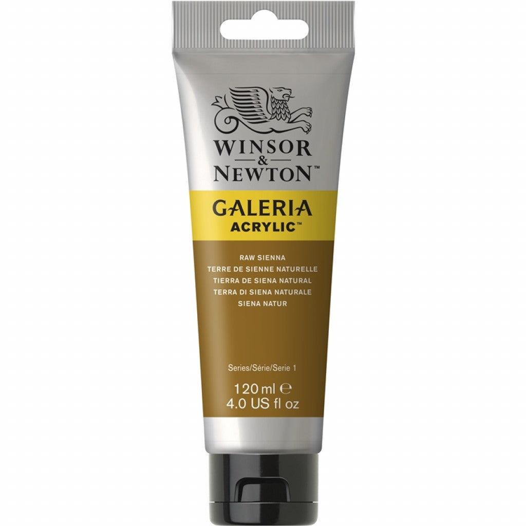 W&N - Galeria Acrylic 120ml - 552 Raw Sienna