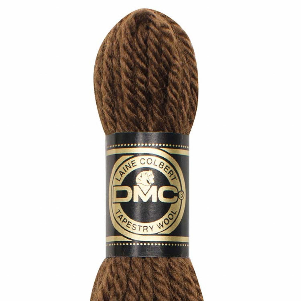 DMC Ullbroderigarn - #7488 Brun