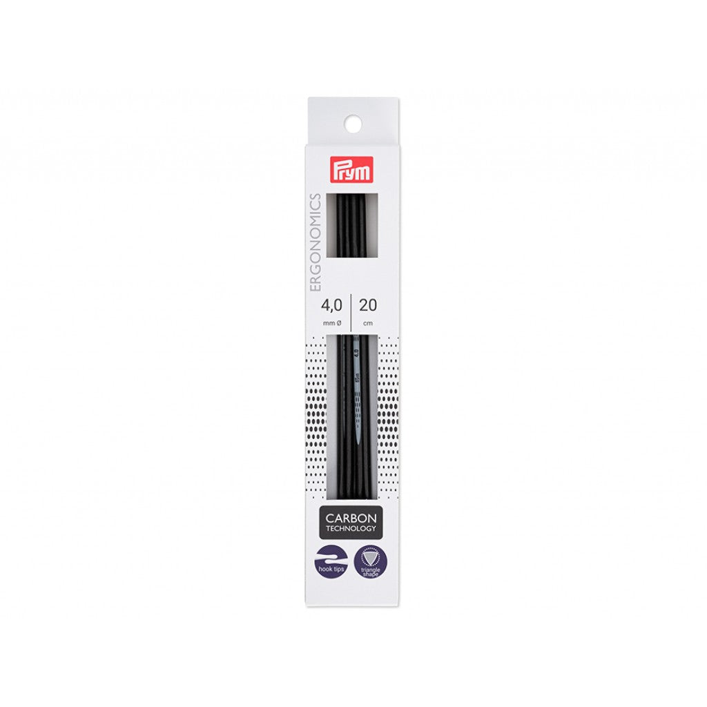 Prym Ergonomics Carbon Settpinne, 20cm - 4mm