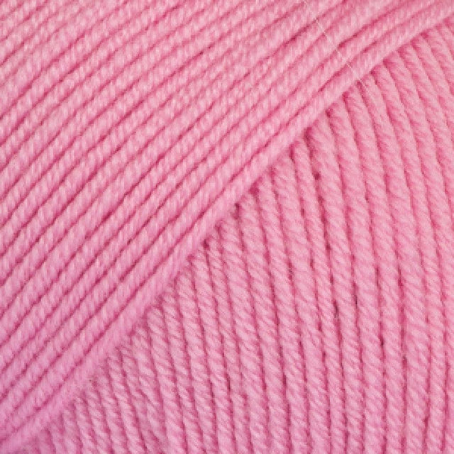 Baby Merino Uni - 7 Rosa - HobbyHimmelen