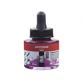 Amsterdam Ink 30ml - 577 Permament Red Violet Light - HobbyHimmelen