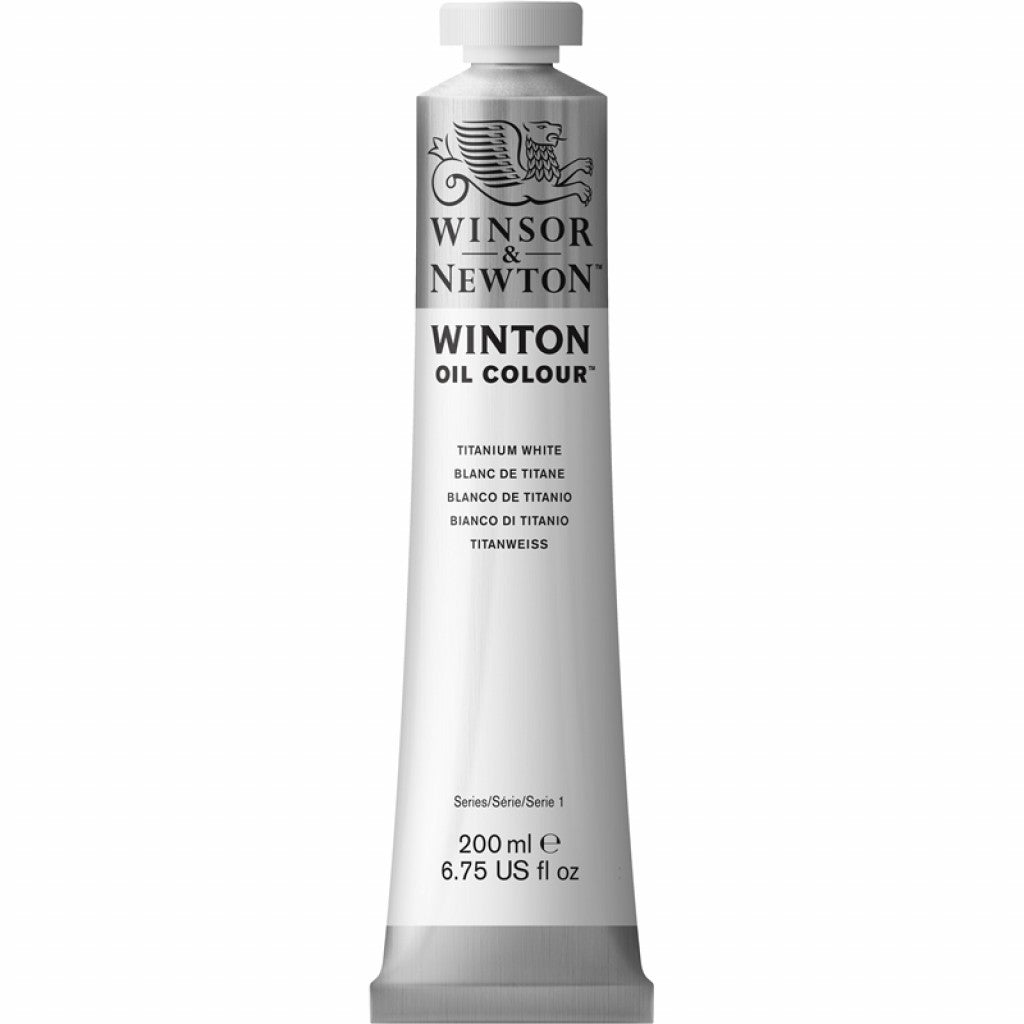 W&N - Winton Oil 200ml - 644 Titanium White