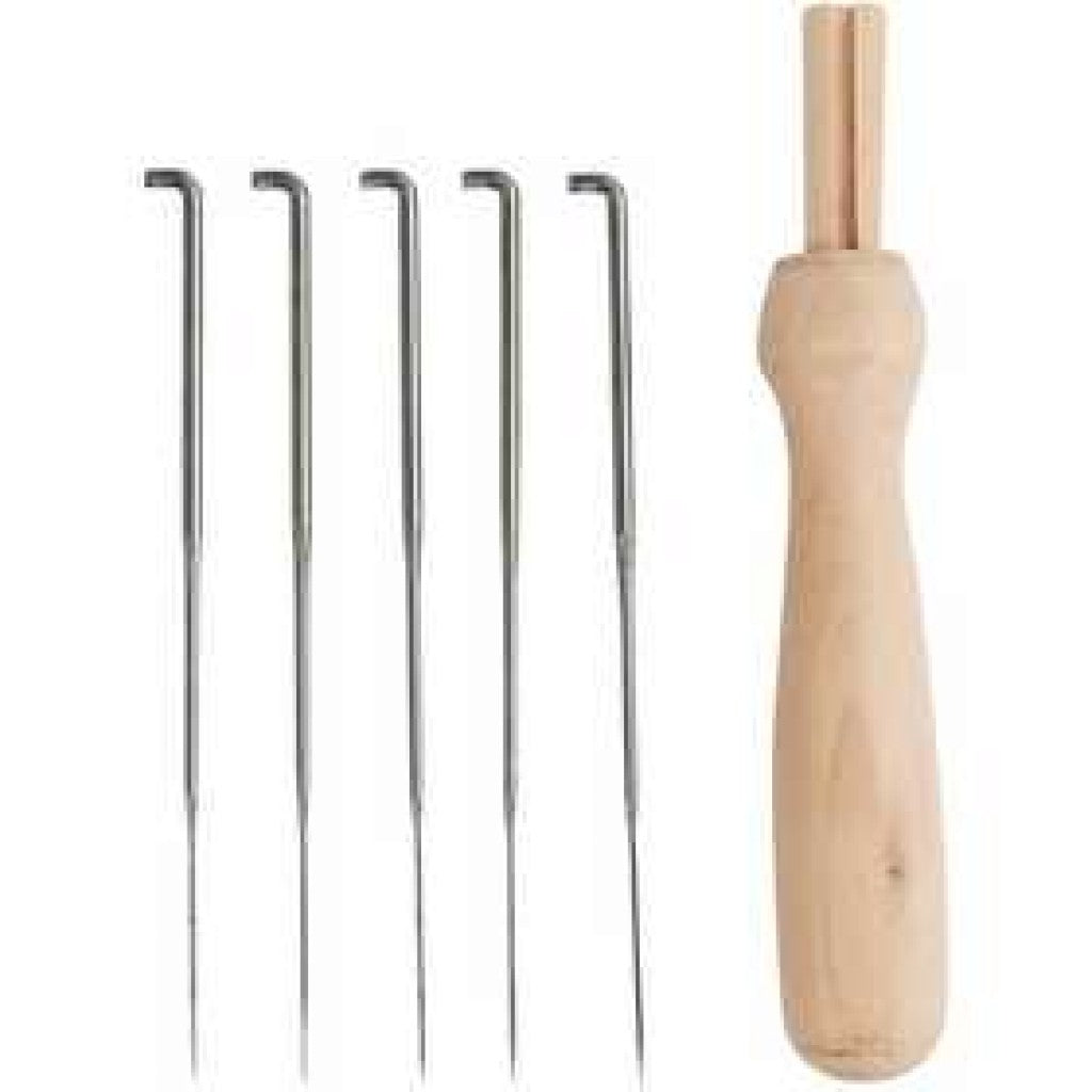 Filtnåleholder med fem filtenåler