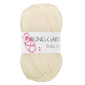 Baby Ull - 302 Naturhvit - HobbyHimmelen