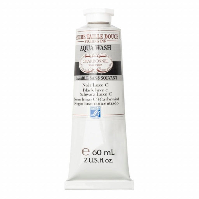 Charbonnel Aquawash trykkfarge - Black Luxe C  (# 287) -  60ml - HobbyHimmelen