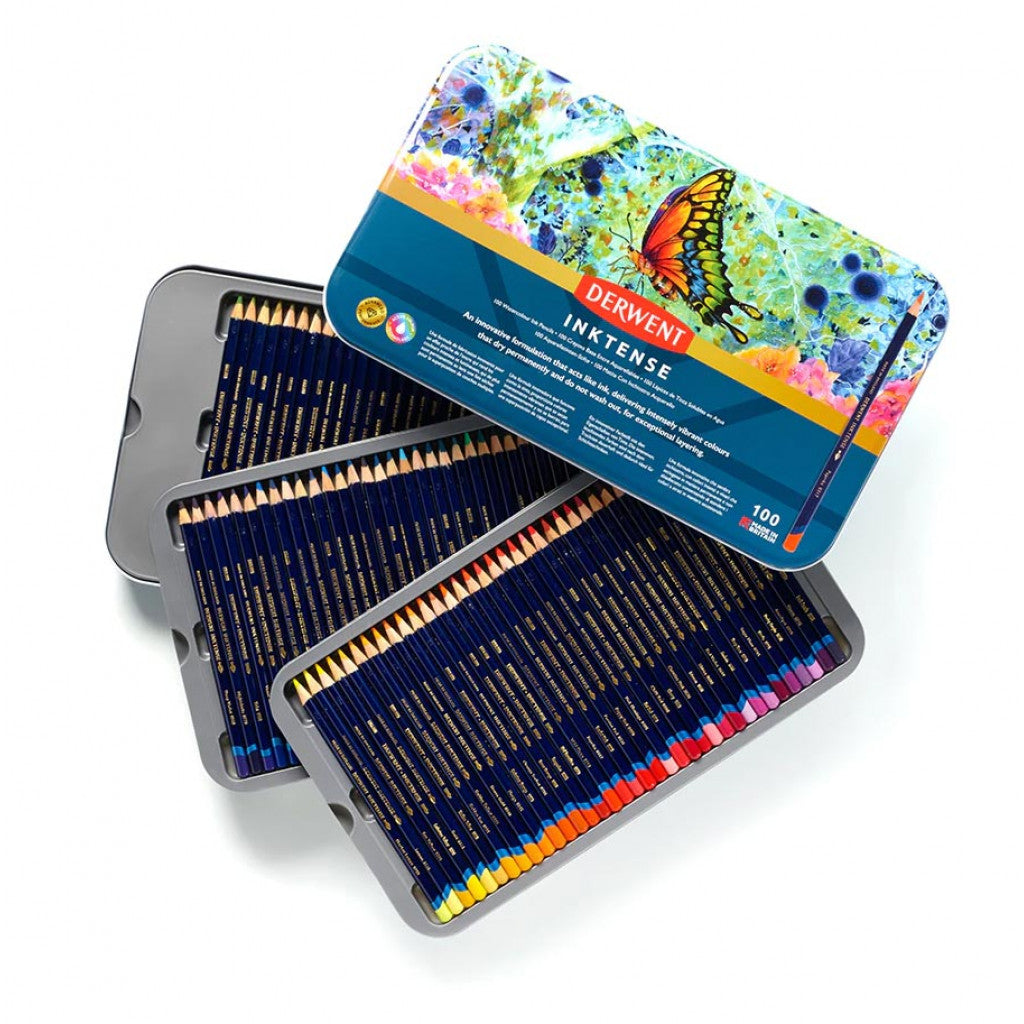 Derwent sett Inktense - 100stk (ny 2023)
