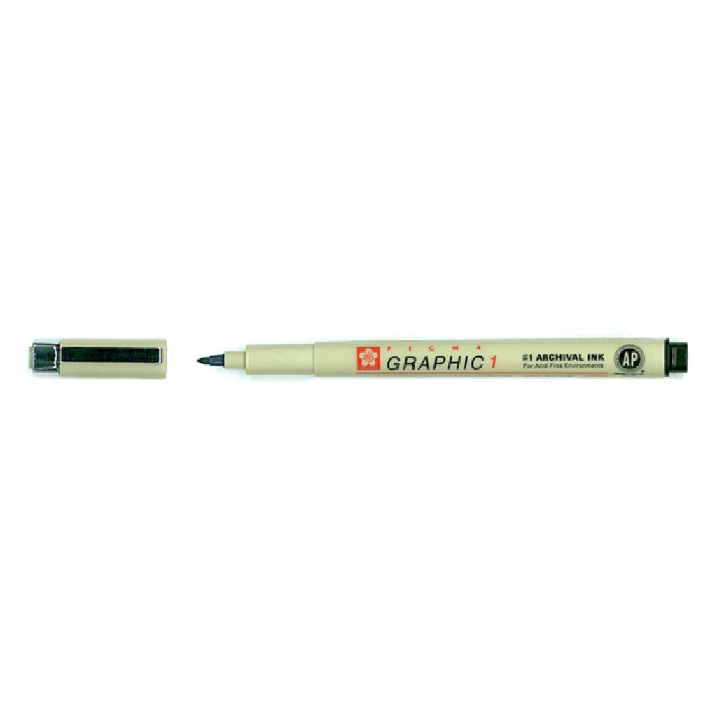 Sakura Pigma Graphic 1,0mm      49 Sort