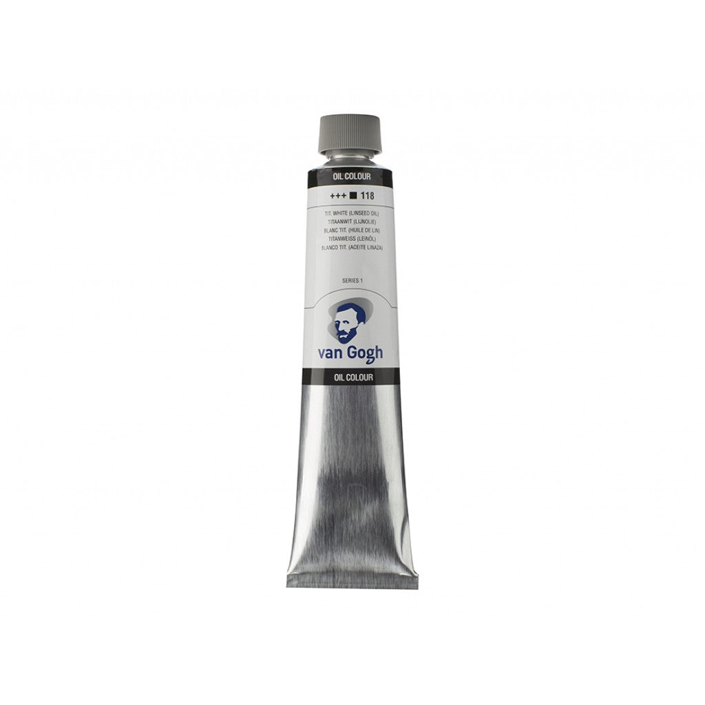 Van Gogh Olje 200ml - 118 Titanium White (Linseed oil)