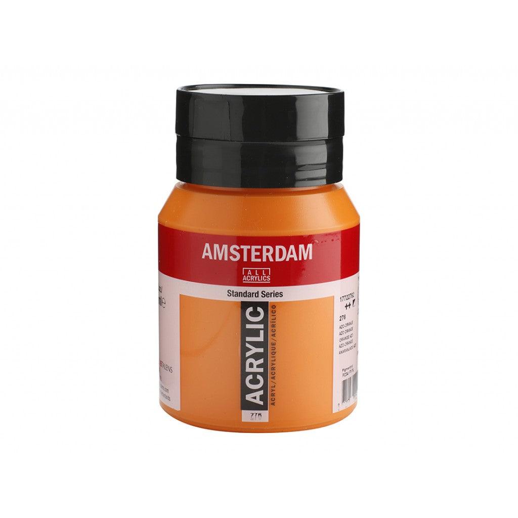 Amsterdam Standard 500ml - 276 Azo Orange - HobbyHimmelen