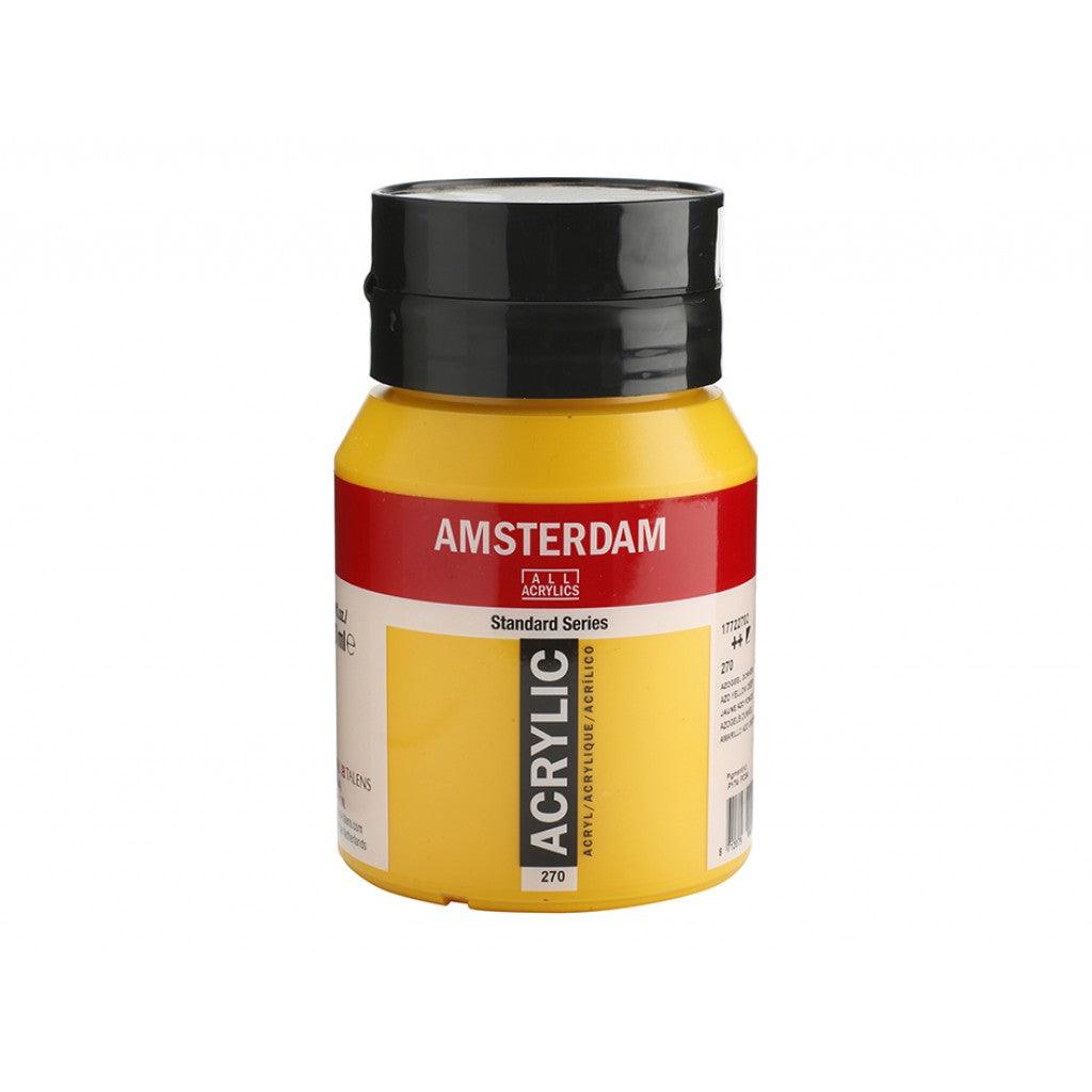 Amsterdam Standard 500ml - 270 Azo Yellow Deep - HobbyHimmelen