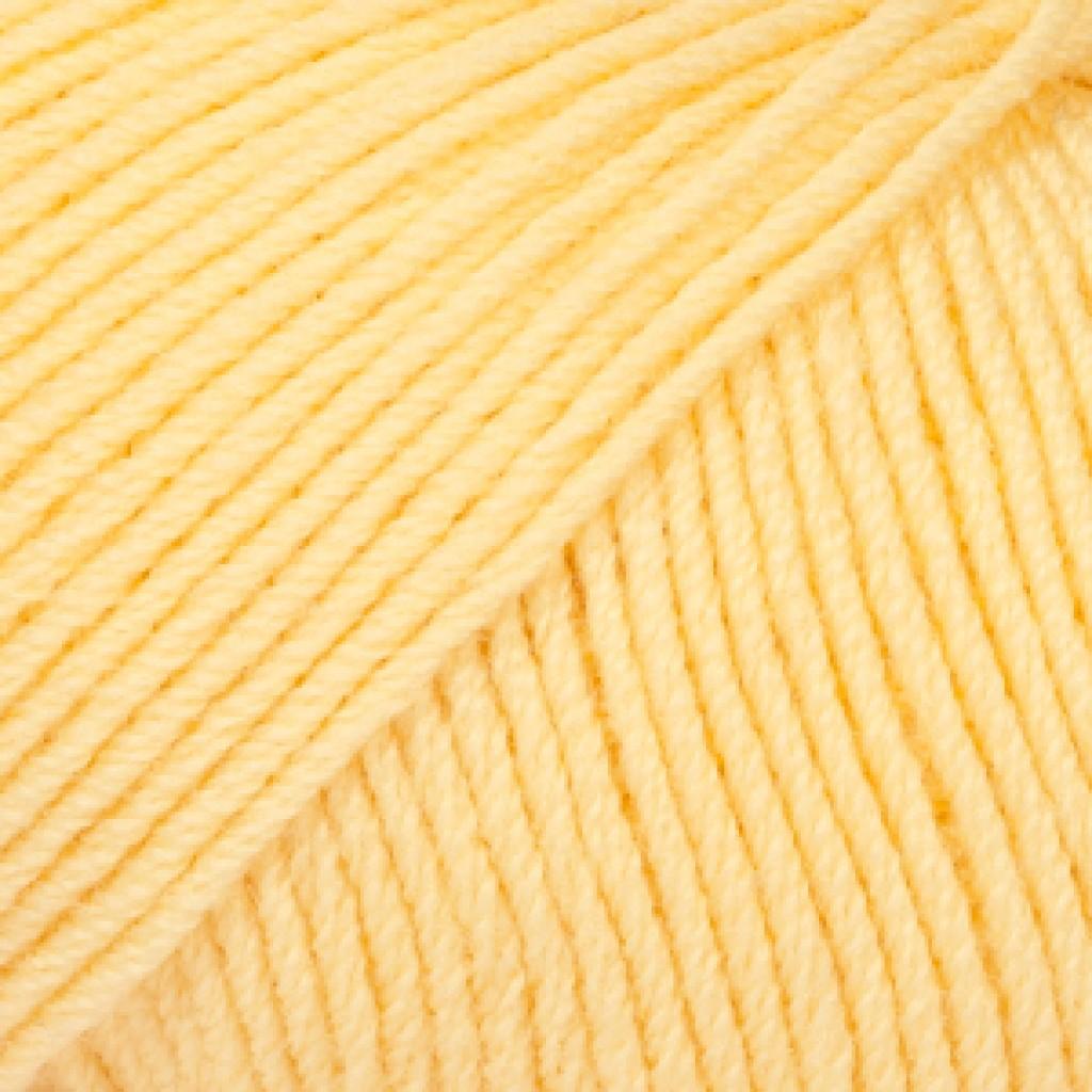 Baby Merino Uni - 4 Gul - HobbyHimmelen