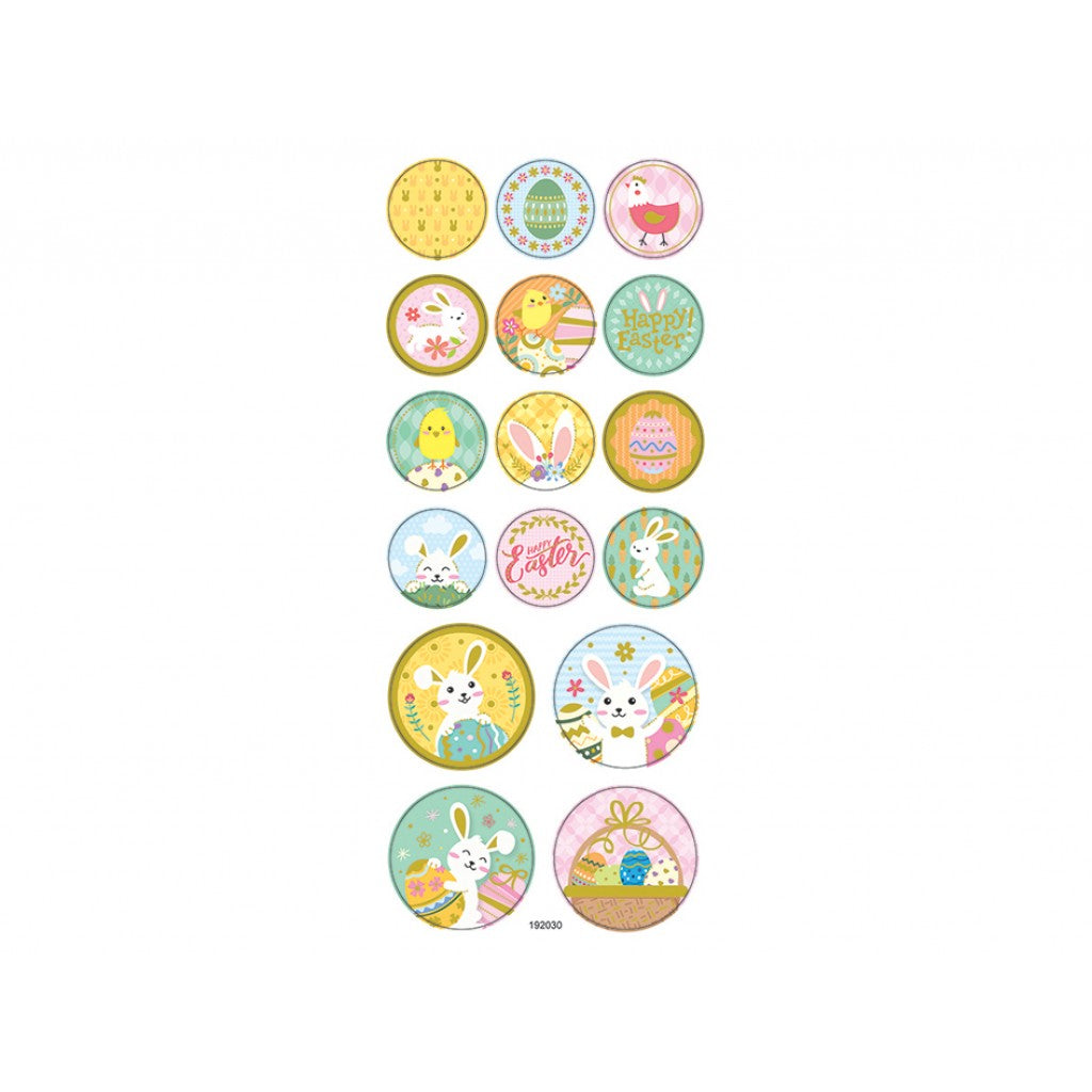 Klistremerker folie - Påske