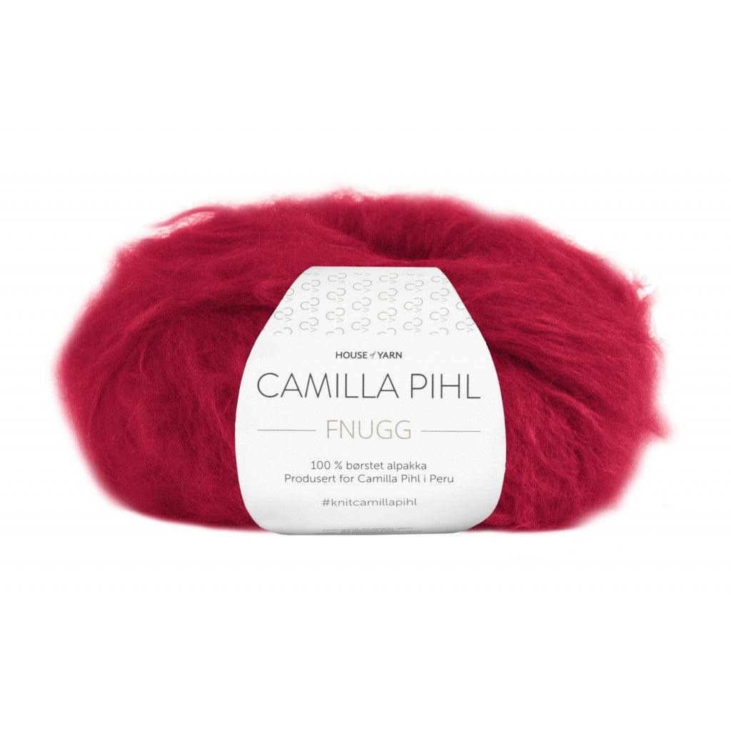 Camilla Pihl Fnugg - 907 Rød - HobbyHimmelen