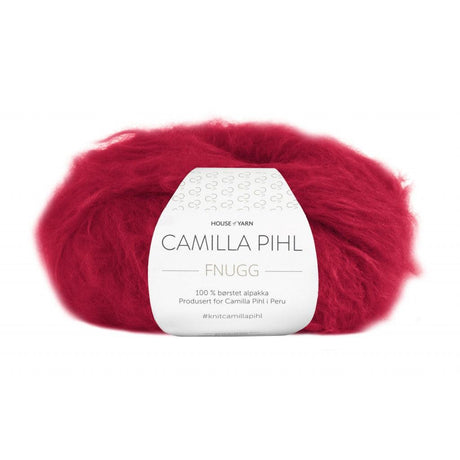 Camilla Pihl Fnugg - 907 Rød - HobbyHimmelen