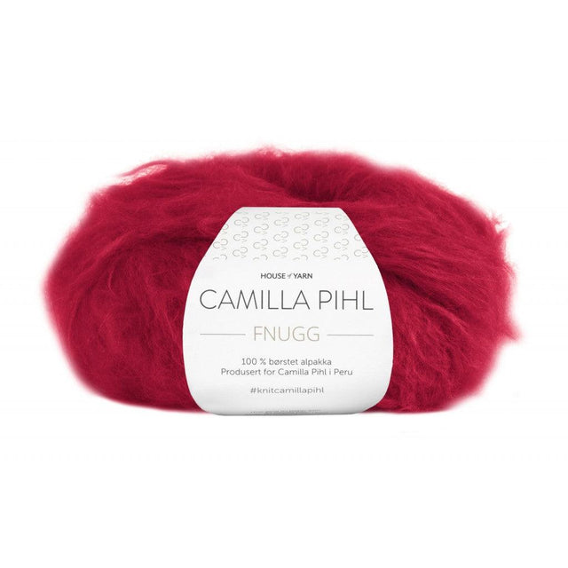 Camilla Pihl Fnugg - 907 Rød - HobbyHimmelen