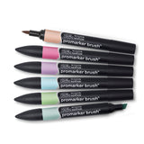 W&N - Promarker Brush - sett 6 Pastel Tones